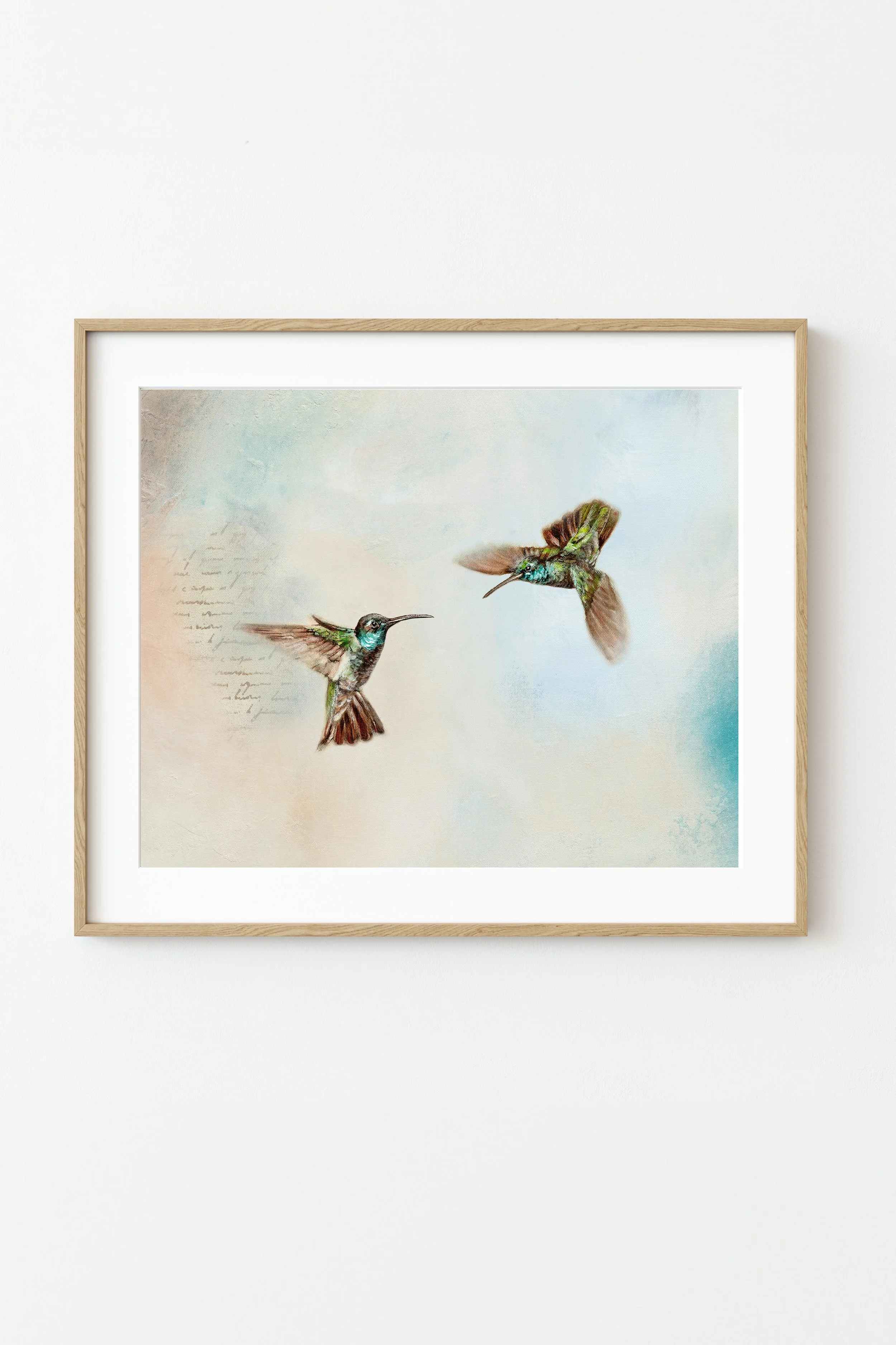 Hummingbird Painting 